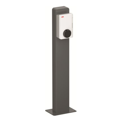 ABB Stotz S&J Stele f. 1 Terra Wallbox Aluminium TAC pedestal single