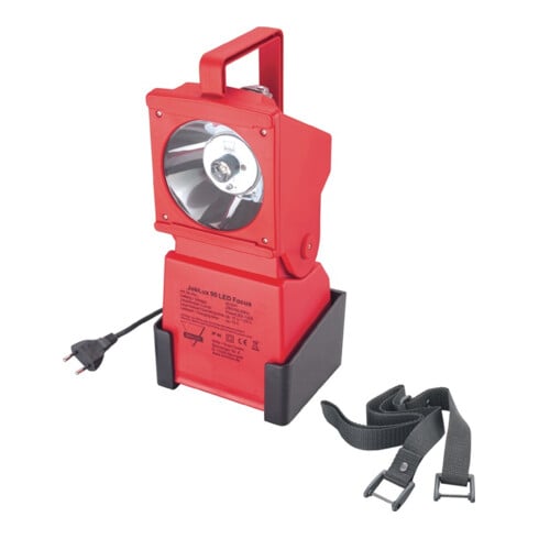 AccuLux JobLux 90 LED Focus 100-230V, rot 451541