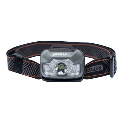 AccuLux Power-LED-Stirnleuchte STL 200 inkl. 3 AAA schwarz