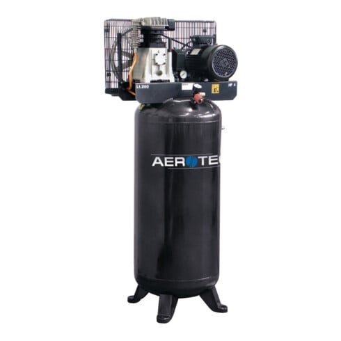 Aerotec Druckluft Kolben Kompressor kompakt 2 Zylinder stehend 400 V