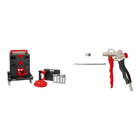 Set STIER Systainer-Kompressor-Set + Ausblaspistole FlowControl
