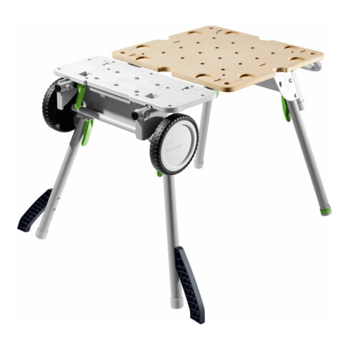 Set Festool Akku-Tischkreissäge CSC SYS 50 EBI-Basic + Energie-Set SYS 18V 2xHP5,0/TCL6DUO + Untergestell UG-CSC-SYS