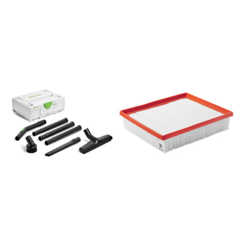 Set Festool Kit de nettoyage standard RS-ST D 27/36-Plus + Festool Filtre principal HF-CT 26/36/48 HP