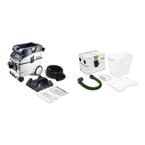 Set Festool Absaugmobil CLEANTEC CTL 36 EI AC-PLANEX + Vorabscheider CT-VA-20