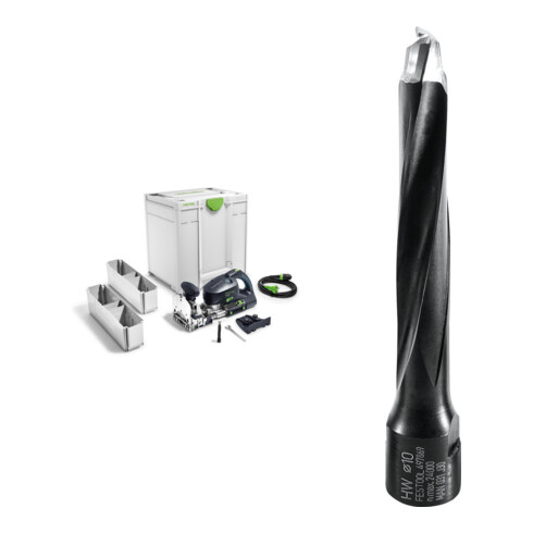 Set Dübelfräse DF 700 EQ-Plus DOMINO XL + DOMINO Fräser D 10-NL 70 HW-DF 700