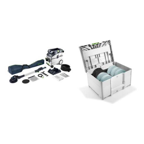 Set Festool Set PLANEX LHS-2-M 225 EQ/CTM 36-Set+Systainer³ Granat D150 GR