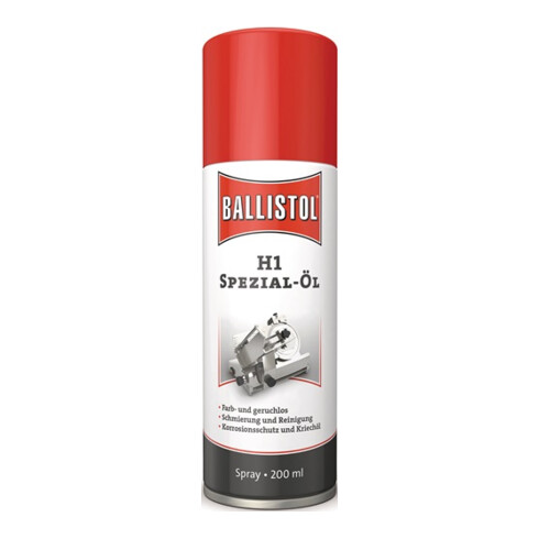 Ballistol Lebensmittelöl H1 200 ml Spraydose