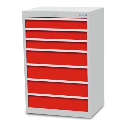 Bedrunka+Hirth Armoire à tiroirs Série T500-6 avec 7 tiroirs