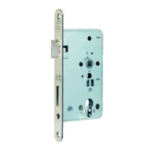 BKS Serrure de porte coupe-feu B-1206 24/65/72/9mm DIN R 24mm rd VA