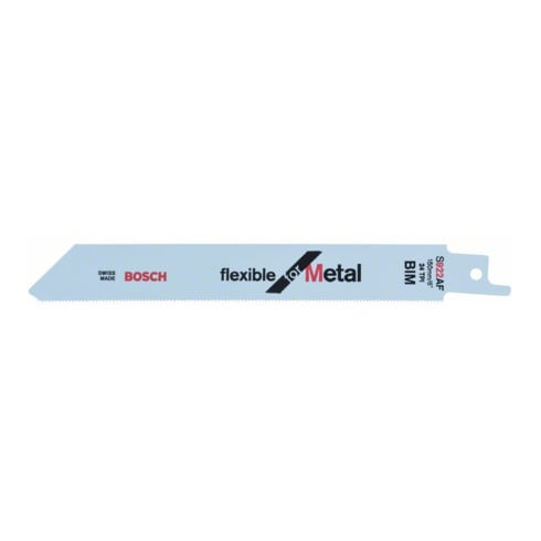 Lama per sega a gattuccio Bosch S 922 AF Flexible for Metal