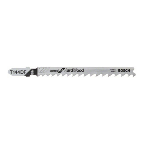 Lama per seghetto alternativo Bosch T 144 DF, Speed for Hard Wood