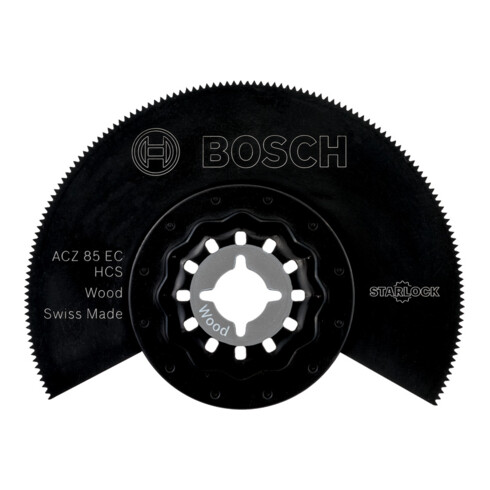 Bosch Segmentsägeblatt ACZ 85 EC Wood, HCS, 85 mm