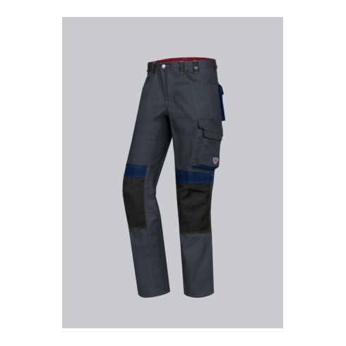 BP® Komfort-Arbeitshose mit Kniepolstertaschen, anthrazit/nachtblau