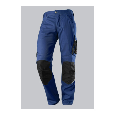 BP® Leichte Arbeitshose mit Kniepolstertaschen, königsblau/schwarz