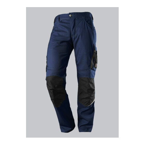 BP® Leichte Arbeitshose mit Kniepolstertaschen, nachtblau/schwarz