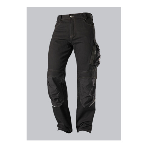 BP® Worker-Jeans mit Kniepolstertaschen, black washed, Gr. 29