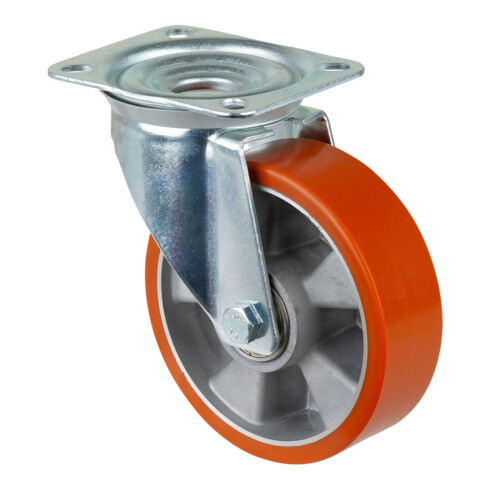 Bs Rollen Ruota da trasporto L400.B90.160 girevole, Ø160mm