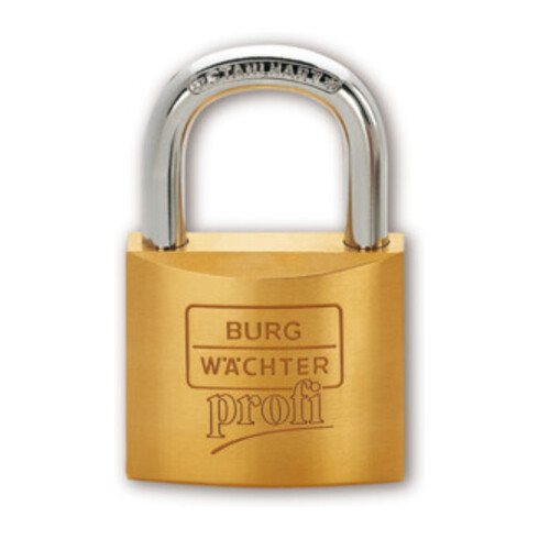 Burg-Wächter Zylinder-Vorhangschloss 116/40 Schlosskörper-B.40mm MS versch.-schl.