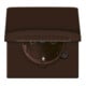 Busch-Jaeger Schuko-Steckdoseneinsatz IP44 braun 20 EUGK-31-101