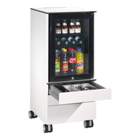 C+P Catering-Caddy Asisto 1157 x 500 x 600 mm RAL 9016