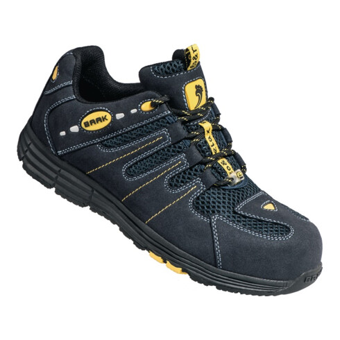 Chaussure de sécurité Rick2 taille 45 bleu/jaune micro-fibres / matériau textile