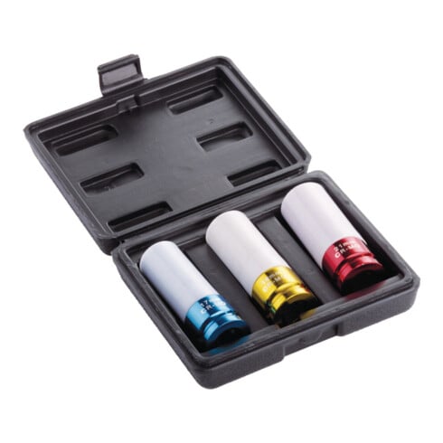 Clé à chocs pneumatique Aerotec 1/2 pouce Jeu de douilles pour changement de roue