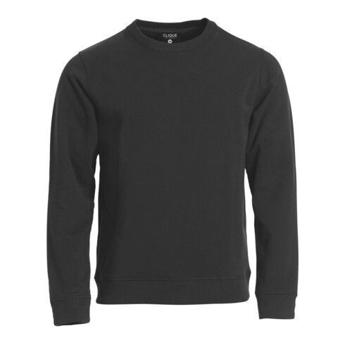 Clique Sweatshirt Classic Roundneck, schwarz, Unisex-Größe: S