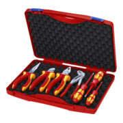 Coffret d'outils "RED" Électro Set 2, 7 outils Knipex