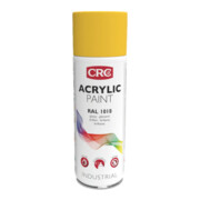 CRC Peinture couleur Acrylic Paint jaune zinc, Contenance : 400ml