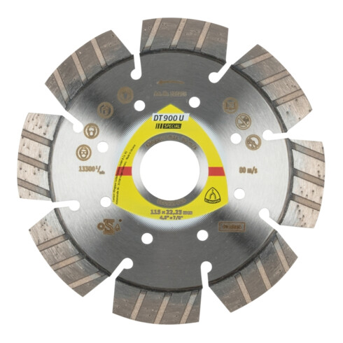 Klingspor Disque diamanté DT 900 U