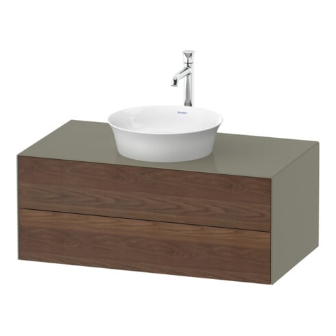 Duravit Waschtischunterschrank o. ES White Tulip 40,8x100x 55, 2 SBK, US N mas/steing hgl