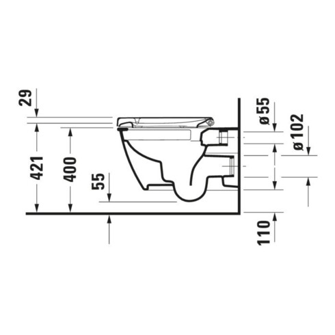 Duravit WC-Sitz Darling New Absenkautomatik abnehmbar weiß Scharnier ES