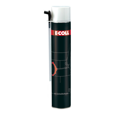 E-COLL PU-Schnellschaum B2 750ml (MDI-haltig)