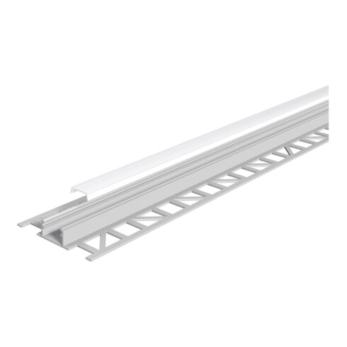 EVN Aluminiumprofil APFL2AM200 mit opaler Abdeckung 2m
