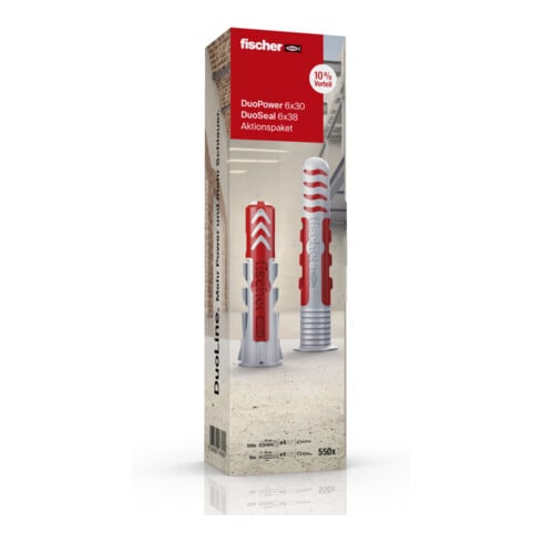 fischer Dübeltower 6 DuoPower / DuoSeal
