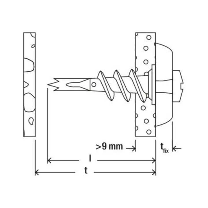 fischer Gipskartondübel Metall GKM K(10)