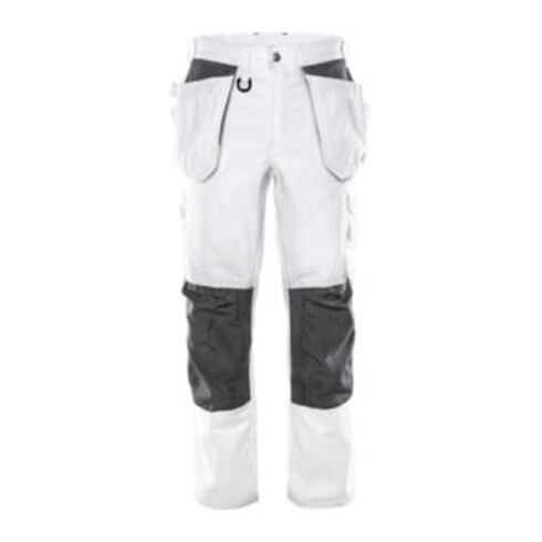 Fristads Handwerker Baumwoll-Hose 258 BM Weiß (Herren)