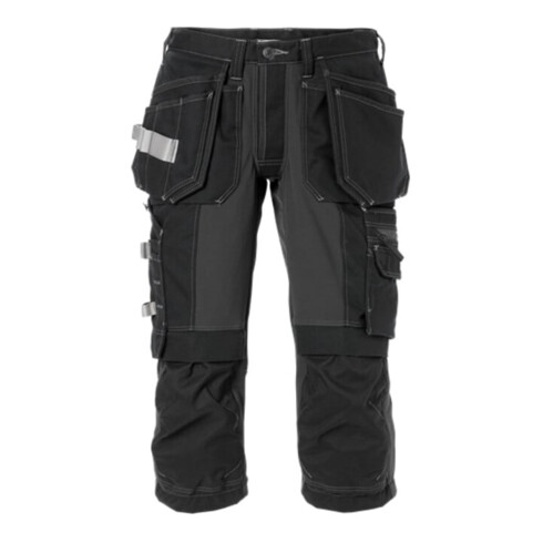 Fristads Stretch-3/4-Hose 2531 CYD Schwarz (Herren)