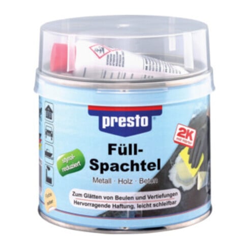 Füllspachtel 1000g Dose Spachtelmasse ocker