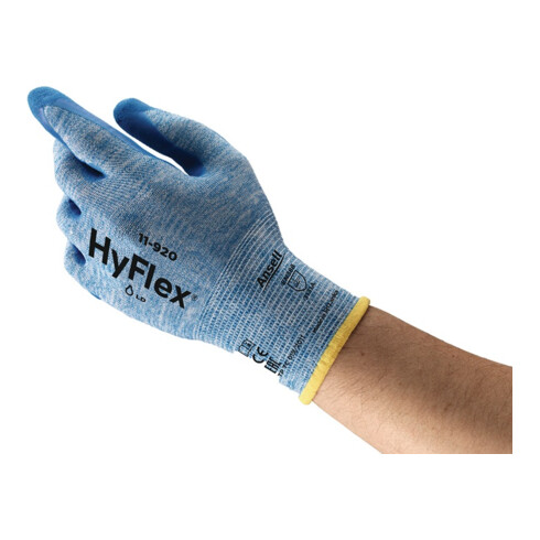 Ansell Gants HyFlex 11-920 Nylon avec Nitrile bleu