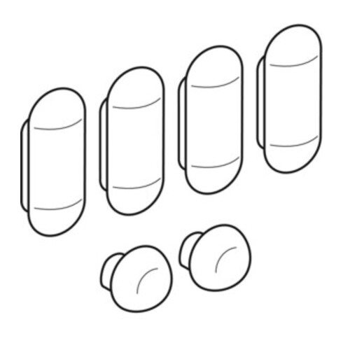 Geberit Pufferset für WC-Sitz