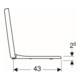 Geberit WC-Sitz Renova Plan S. MS vc, m Abs, w, eck., Befestig. v ob