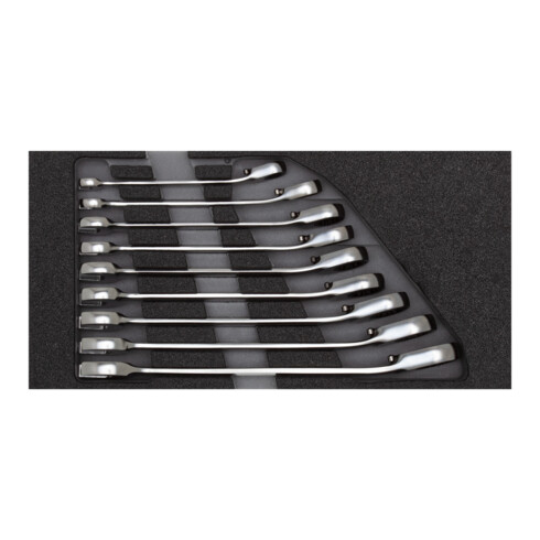 Gedore Jeu de clés mixtes R22150002 9 pièces, module 2/6 CT