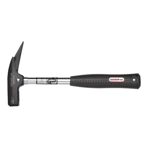 Gedore Marteau à latte avec manche en plastique, 600 g, tête forgée, rainure magnétique pour clous, R92402024