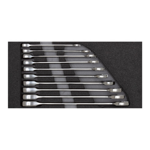 Gedore R22150003 Jeu de clés mixtes 2/6 CT-module 10 pièces
