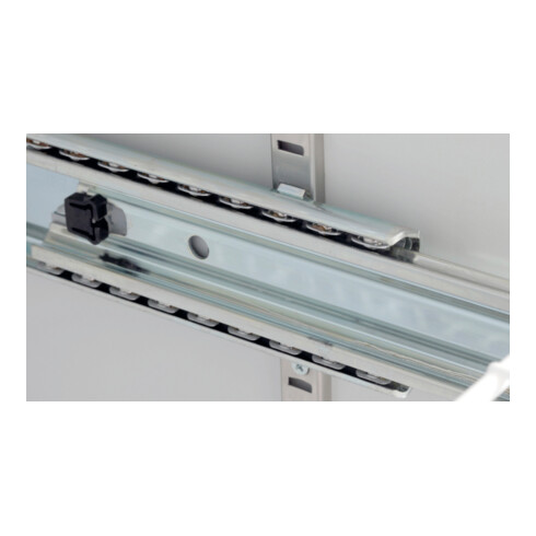 Gedore red Railes de rechange mécaniques, rail de guidage pour servante d'atelier MECHANIC, rail de tiroir, R20901502