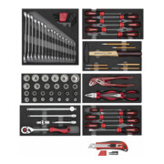 Gedore Red tool set 8xCT modules +cutter 81 pcs