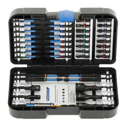 Gedore torsie bit set 42-delig