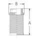 GEKA Saugkorb ES, AG G1.1/4",SB