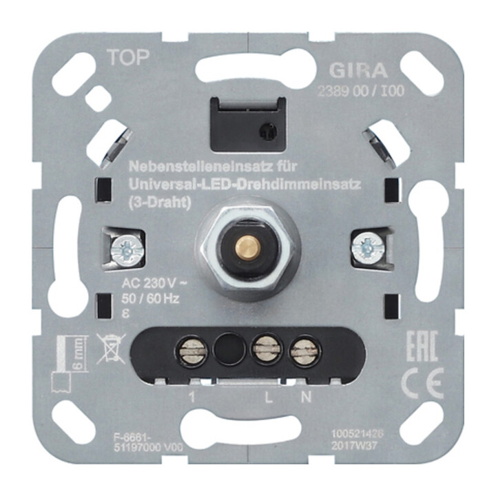 Gira LED-Dimmereinsatz 3-Draht 238900